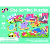 Galt - Set 6 puzzle - Animalute jucause (3 piese)