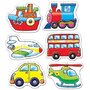 Orchard toys - Set 6 puzzle Transport, 12 piese - 2
