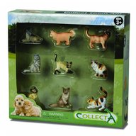 Collecta - Set 9 figurine Catei si Pisici
