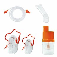 Redline - Set accesorii universale  Orange pentru aparat de aerosoli nebulizator cu compresor