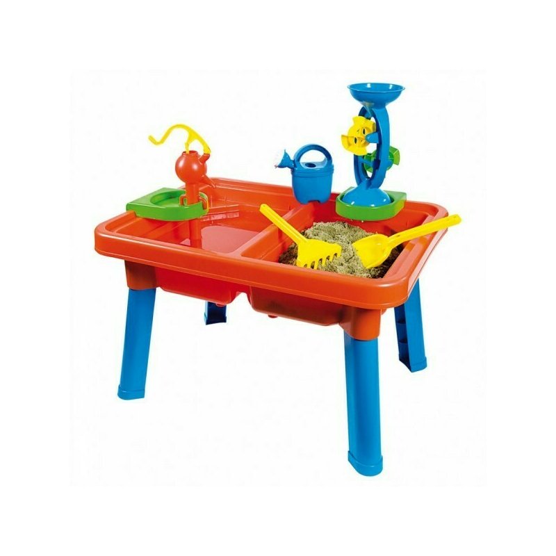 Androni giocattoli - set androni pentru nisip masuta cu stropitoare morisca si accesorii