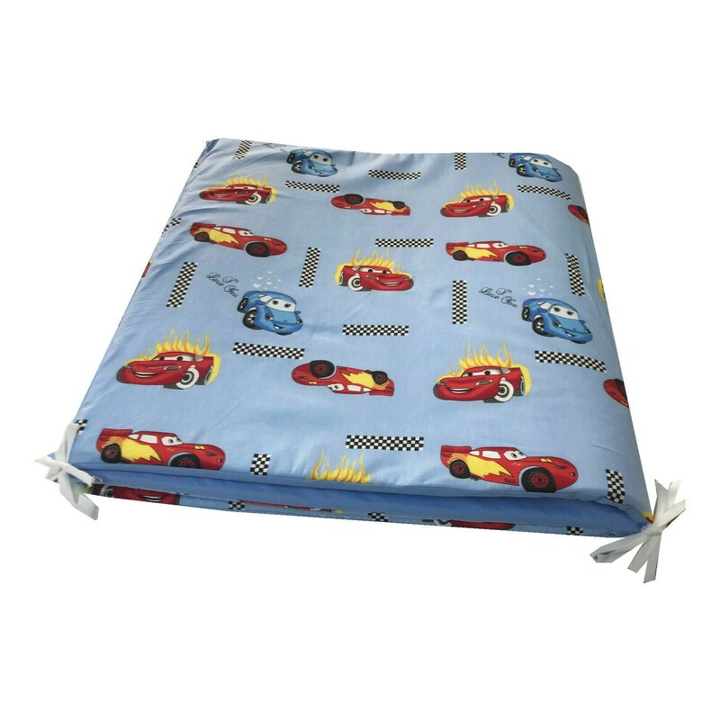 Deseda - Set aparatori pat 140x70 cm inaltime 60 cm cu imprimeu - cars