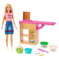 Barbie - Papusa  Pregateste noodles Cu accesorii by Mattel Cooking and Baking