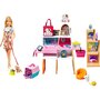Set Barbie by Mattel Magazin accesorii animalute cu papusa si accesorii - 1