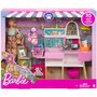 Set Barbie by Mattel Magazin accesorii animalute cu papusa si accesorii - 6