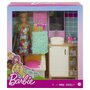 Set Barbie by Mattel Mobilier baie cu papusa si accesorii GRG87 - 2