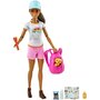 Set Barbie by Mattel Wellness and Fitness papusa cu figurina si accesorii GRN66 - 1