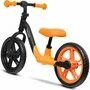 Bicicleta fara pedale, Lionelo, Alex, Usoara, Cu ghidon si sa reglabile, Greutate 3.3 Kg, Cu roti din spuma EVA, 12 inch, Portocaliu + Casca pentru copii, Reglabila 50-56 cm, Alb - 10