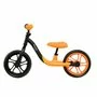 Bicicleta fara pedale, Lionelo, Alex, Usoara, Cu ghidon si sa reglabile, Greutate 3.3 Kg, Cu roti din spuma EVA, 12 inch, Portocaliu + Casca pentru copii, Reglabila 50-56 cm, Bej - 12