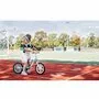 Bicicleta fara pedale, Lionelo, Alex, Usoara, Cu ghidon si sa reglabile, Greutate 3.3 Kg, Cu roti din spuma EVA, 12 inch, Portocaliu + Casca pentru copii, Reglabila 50-56 cm, Bej - 15