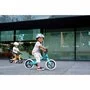 Bicicleta fara pedale, Lionelo, Alex, Usoara, Cu ghidon si sa reglabile, Greutate 3.3 Kg, Cu roti din spuma EVA, 12 inch, Portocaliu + Casca pentru copii, Reglabila 50-56 cm, Bej - 47