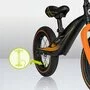 Bicicleta fara pedale, Lionelo, Bart Air, Usoara, Cu roti gonflabile, Cu cadru din magneziu, Cu ghidon si sa reglabile, Greutate 3.8 Kg, 12 inch, Negru + Casca pentru copii, Reglabila 50-56 cm, Alb - 21