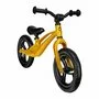 Bicicleta fara pedale, Lionelo, Bart, Usoara, Cu cadru din magneziu, Cu ghidon si sa reglabile, Greutate 3 Kg, 12 inch, Auriu + Casca pentru copii, Reglabila 50-56 cm, Alb - 5
