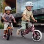 Bicicleta fara pedale, Lionelo, Bart, Usoara, Cu cadru din magneziu, Cu ghidon si sa reglabile, Greutate 3 Kg, 12 inch, Auriu + Casca pentru copii, Reglabila 50-56 cm, Alb - 18