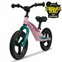 Bicicleta fara pedale, Lionelo, Bart Tour, Usoara, Cu cadru din magneziu, 3.3 Kg, 12 inch, Bubblegum + Casca pentru copii, Reglabila 50-56 cm, Bej - 11