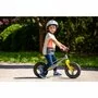Bicicleta fara pedale, Lionelo, Bart Tour, Usoara, Cu cadru din magneziu, 3.3 Kg, 12 inch, Bubblegum + Casca pentru copii, Reglabila 50-56 cm, Bej - 32