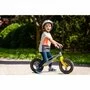 Bicicleta fara pedale, Lionelo, Bart Tour, Usoara, Cu cadru din magneziu, 3.3 Kg, 12 inch, Bubblegum + Casca pentru copii, Reglabila 50-56 cm, Bej - 33