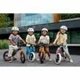 Bicicleta fara pedale, Lionelo, Bart Tour, Usoara, Cu cadru din magneziu, 3.3 Kg, 12 inch, Bubblegum + Casca pentru copii, Reglabila 50-56 cm, Bej - 53