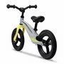 Bicicleta fara pedale, Lionelo, Bart Tour, Usoara, Cu cadru din magneziu, 3.3 Kg, 12 inch, Gri + Casca pentru copii, Reglabila 50-56 cm, Alb - 8