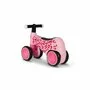 Bicicleta fara pedale, Lionelo, Sammy, Cu 4 roti, Din spuma EVA, Stabila, Manere moi, antiderapante, 12- 36 luni, Greutate maxima suportata 25 kg + Casca pentru copii, Reglabila 50-56 cm, Roz - 10
