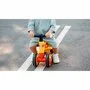 Bicicleta fara pedale, Lionelo, Sammy, Cu 4 roti, Din spuma EVA, Stabila, Manere moi, antiderapante, 12- 36 luni, Greutate maxima suportata 25 kg + Casca pentru copii, Reglabila 50-56 cm, Roz - 31