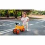Bicicleta fara pedale, Lionelo, Sammy, Cu 4 roti, Din spuma EVA, Stabila, Manere moi, antiderapante, 12- 36 luni, Greutate maxima suportata 25 kg + Casca pentru copii, Reglabila 50-56 cm, Roz - 36