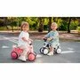 Bicicleta fara pedale, Lionelo, Sammy, Cu 4 roti, Din spuma EVA, Stabila, Manere moi, antiderapante, 12- 36 luni, Greutate maxima suportata 25 kg + Casca pentru copii, Reglabila 50-56 cm, Roz - 38