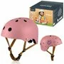 Bicicleta fara pedale, Lionelo, Sammy, Cu 4 roti, Din spuma EVA, Stabila, Manere moi, antiderapante, 12- 36 luni, Greutate maxima suportata 25 kg + Casca pentru copii, Reglabila 50-56 cm, Roz - 59
