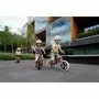 Bicicleta fara pedale, Lionelo, Sammy, Cu 4 roti, Din spuma EVA, Stabila, Manere moi, antiderapante, 12- 36 luni, Greutate maxima suportata 25 kg + Casca pentru copii, Reglabila 50-56 cm, Roz - 64