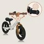 Bicicleta fara pedale, Lionelo, Toni, Cu ghidon si sa reglabile, Ultra usoara, 2.8 Kg, 18 luni+, Sustine 30 kg, Bej + Casca pentru copii, Reglabila 50-56 cm, Alb - 19
