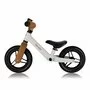 Bicicleta fara pedale, Lionelo, Toni, Cu ghidon si sa reglabile, Ultra usoara, 2.8 Kg, 18 luni+, Sustine 30 kg, Bej + Casca pentru copii, Reglabila 50-56 cm, Bej - 7