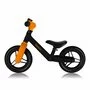 Bicicleta fara pedale, Lionelo, Toni, Cu ghidon si sa reglabile, Ultra usoara, 2.8 Kg, 18 luni+, Sustine 30 kg, Portocaliu + Casca pentru copii, Reglabila 50-56 cm, Bej - 7