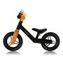 Bicicleta fara pedale, Lionelo, Toni, Cu ghidon si sa reglabile, Ultra usoara, 2.8 Kg, 18 luni+, Sustine 30 kg, Portocaliu + Casca pentru copii, Reglabila 50-56 cm, Bej - 14