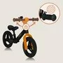 Bicicleta fara pedale, Lionelo, Toni, Cu ghidon si sa reglabile, Ultra usoara, 2.8 Kg, 18 luni+, Sustine 30 kg, Portocaliu + Casca pentru copii, Reglabila 50-56 cm, Bej - 20