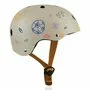 Bicicleta fara pedale, Lionelo, Toni, Cu ghidon si sa reglabile, Ultra usoara, 2.8 Kg, 18 luni+, Sustine 30 kg, Portocaliu + Casca pentru copii, Reglabila 50-56 cm, Bej - 35