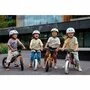 Bicicleta fara pedale, Lionelo, Toni, Cu ghidon si sa reglabile, Ultra usoara, 2.8 Kg, 18 luni+, Sustine 30 kg, Portocaliu + Casca pentru copii, Reglabila 50-56 cm, Bej - 42