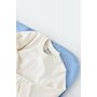Babycosy - Set bluzita cu maneca lunga si panataloni lungi - bumbac organic 100% - Ecru, Baby Cosy (Marime: 3-6 Luni) - 4