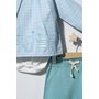 Tongs baby - Set bluzita de vara cu pantalonasi pentru bebelusi Cats,  (Culoare: Albastru, Marime: 12-18 Luni) - 2