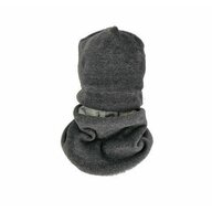 Kidsdecor - Set caciula cu protectie gat Fleece Gray,  - 42-46 cm