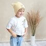 Babyly - Set caciula si fular tip guler, galben - Banana, M - 4-6 ani, 50-56 cm by  - 3