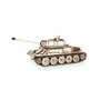 EWA - Puzzle 3D Tank T-34 , Puzzle Copii , Cu mecanism din Lemn, piese 600 - 2