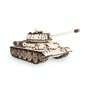 EWA - Puzzle 3D Tank T-34 , Puzzle Copii , Cu mecanism din Lemn, piese 600 - 4