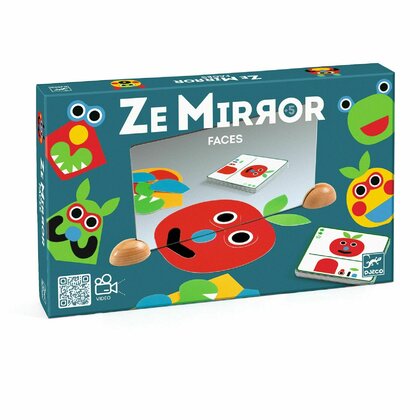 Djeco - Set creativ cu oglinzi , Ze mirror Faces