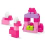 Set cuburi de construit Mega Bloks - 60 de bucati pentru fetite Fisher-Price - 2