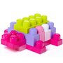 Set cuburi de construit Mega Bloks - 60 de bucati pentru fetite Fisher-Price - 6