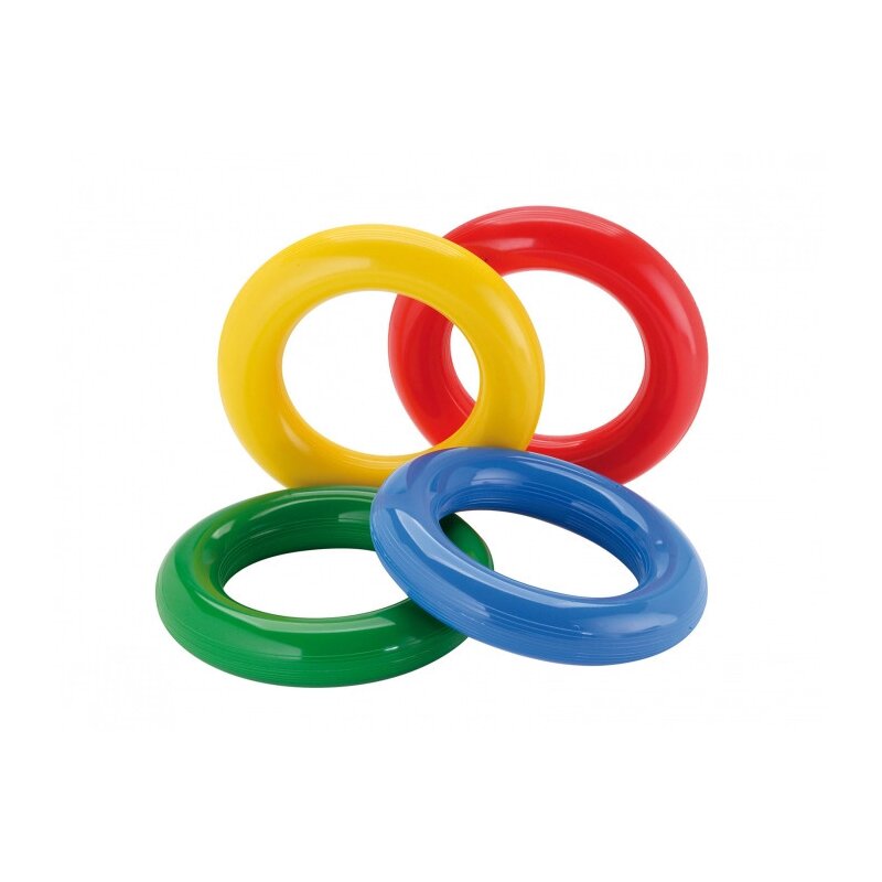 Set de 4 inele din cauciuc moale de stimulare senzoriala Gym Ring