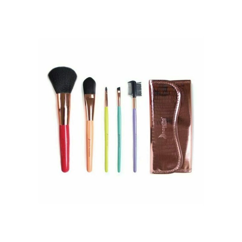 Set de 6 pensule machiaj lux , bamboo, nascita