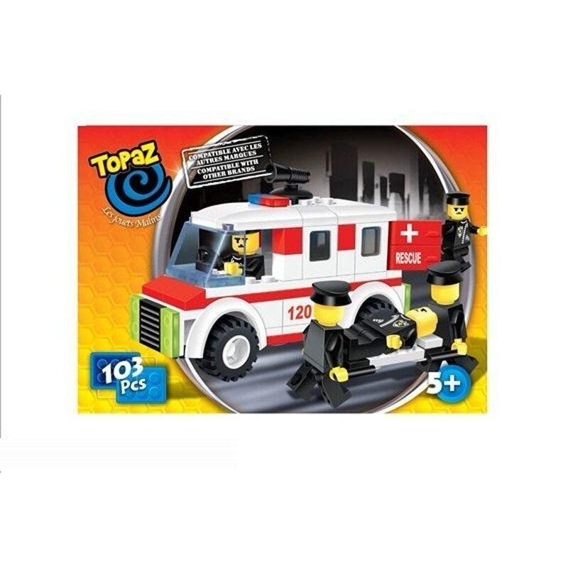 Set de construit, Ambulanta, 103 piese