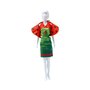 Dress Your Doll - Set de croitorie hainute pentru papusi Couture Dolly Ladybug,  - 1