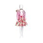 Dress Your Doll - Set de croitorie hainute pentru papusi Couture Lucy Roses,  - 1
